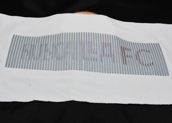 Изготовленные на заказ ярлыки передачи тепла логотипа силикона 1mm печатая для одежды