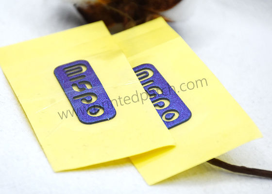 SGS OEKO поднял цвет 2D логотипа передачи тепла резинового голубой