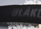Ремни Webbing полиэстера логотипа одежды изготовленные на заказ выбили 35mm черное