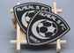 TPU напечатало ярлык передачи тепла логотипа силикона для трикотажных изделий футбола