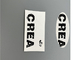 Хороший Washable белый экран Microfiber напечатал заплаты со штейновым логотипом силикона