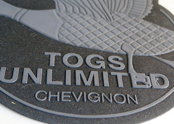 Ярлыки Debossed 300psi 3M отражательные утюжат на заплатах для джинсов