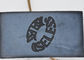Обесцвечивание кожаное Джин латает утюг на OEKO кроет кожей Handmade ярлыки
