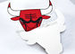 Картина головы реалистического животного 2D 3D Bull ярлыка передачи тепла TPU