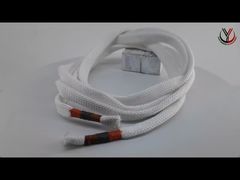 Изготовленный на заказ шнур Drawstring 100% полиэстер 30cm для одежды