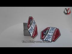 Пристальный взгляд: Прозрачная силиконовая печать логотипа на TPU толщиной 0,8 мм, изготовленная на заказ