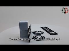 Посмотреть демонстрацию 3D силиконовой термотрансферной этикетки с 5 цветовыми вариантами и металлическими пряжками
