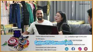 Пользовательские этикетки из ТПУ для одежды