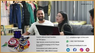 Изготовленные на заказ этикетки теплопередачи ТПУ для одежды