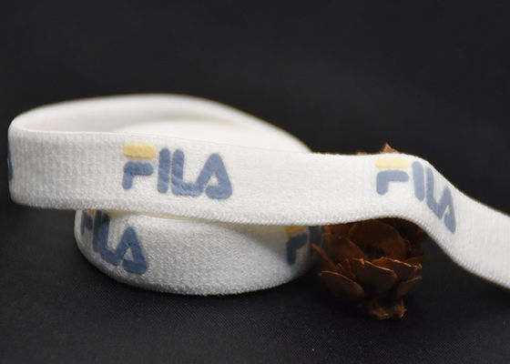 таможня эластичной резиновой ленты нижнего белья 100% хлопок 1cm напечатала Washable