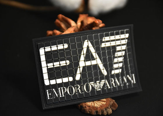 Заплаты силикона изготовленные на заказ напечатанные экраном, ярлыки одежды силикона Вашабле