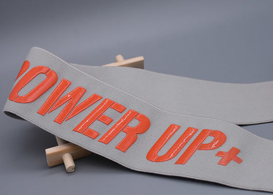 Сияющий логотип 47mm силикона широко не сместить эластичная резиновая лента для одежд