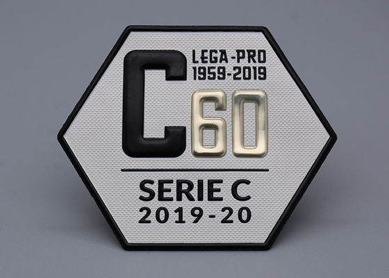 Напряжение тока подгоняло ярлыки одежды передачи тепла с логотипом 3D TPU