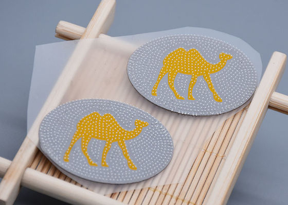 Ярлыки передачи тепла силикона влияния зубной щетки изготовленные на заказ для одежды