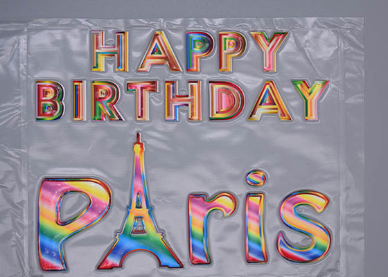 Ярлыки передачи тепла логотипа цвета Debossed фантомные для одежды