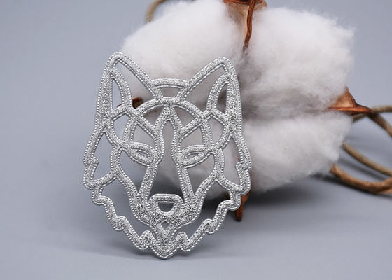 Ярлыки передачи тепла силикона одиночного цвета изготовленные на заказ сияющие для одежды