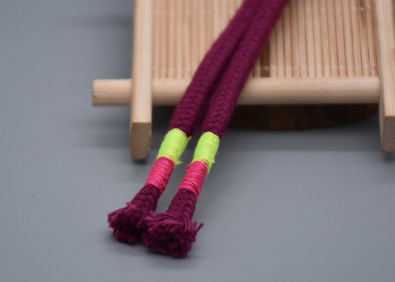 Изготовленный на заказ шнур Drawstring 100% полиэстер 30cm для одежды