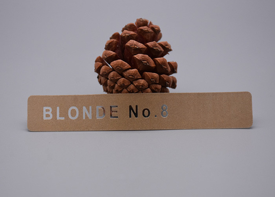 Изготовленное на заказ прозрачное TPU напечатало силикон золота ярлыка сияющий для одежды