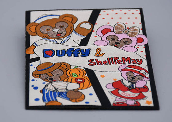 Подгонянная чувствуемая нижняя заплата логотипа вышивки для одежд