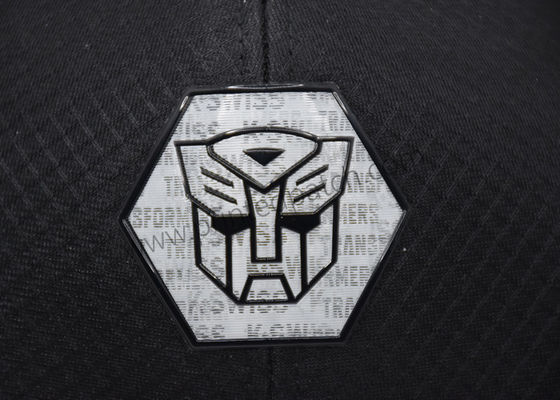 3D линзовидные 0.5mm TPU выбило заплаты 4 заплаты бейсбольной кепки Colorways