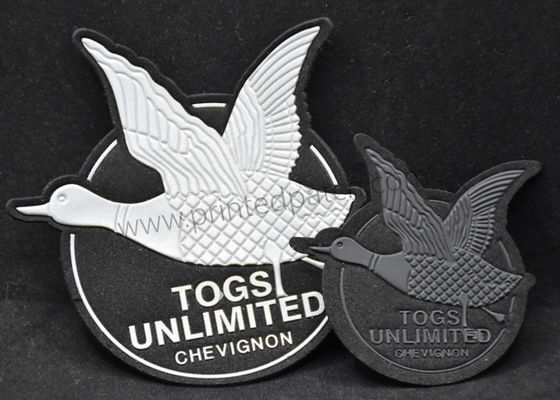 Ярлыки Debossed 300psi 3M отражательные утюжат на заплатах для джинсов