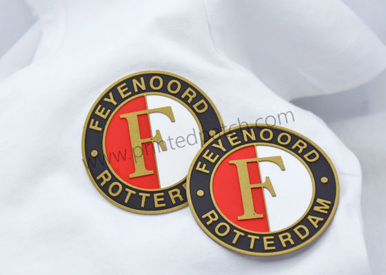 SGS выбил ярлыки одежды заплат TPU Silkscreen для Sportswear